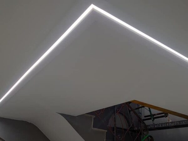 Faux plafond avec rubans LED encastrables sur Mulhouse et Altkirch Cernay 2